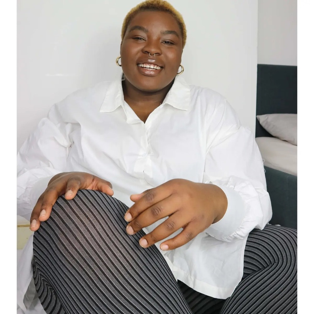 SNAG TIGHTS - Ribbed Tights - Stormy- Size E